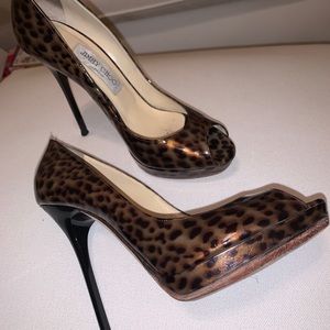 Jimmy Choo Leopard Pumps